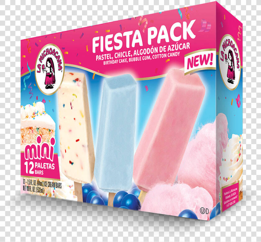 Fiesta   Fiesta   Cotton Candy Bubble Gum Ice Cream  HD Png DownloadTransparent PNG