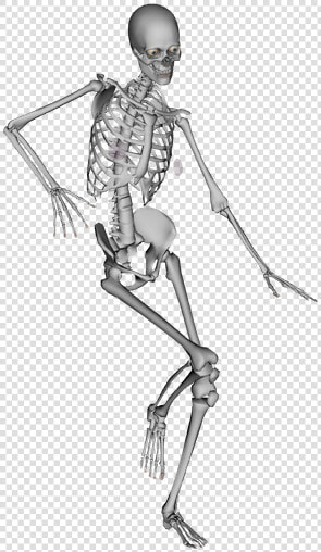 Adelle Brownlee Brewer Page   Solo Dancing Skeleton Drawing  HD Png DownloadTransparent PNG