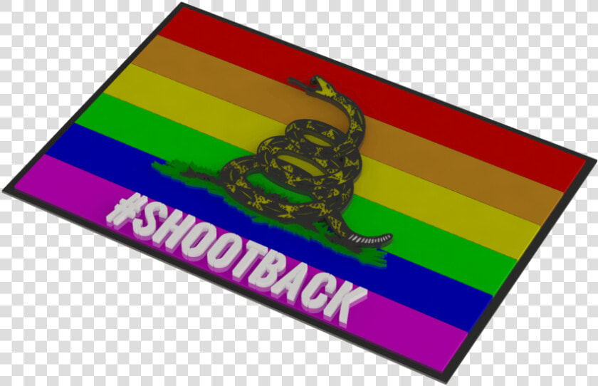  shootback Dont Tread On Me Morale Patch  HD Png DownloadTransparent PNG