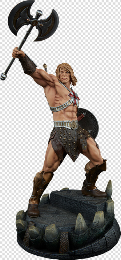 Masters Of The Universe He man 60cm Statue   Png Download   Masters Of The Universe  Transparent PngTransparent PNG