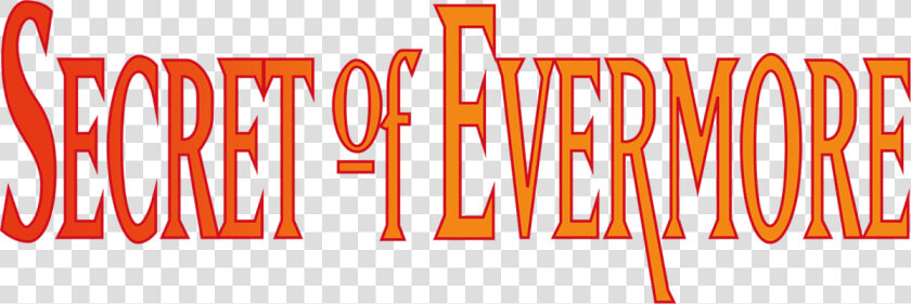 Secret Of Evermore Logo   Secret Of Evermore Snes  HD Png DownloadTransparent PNG