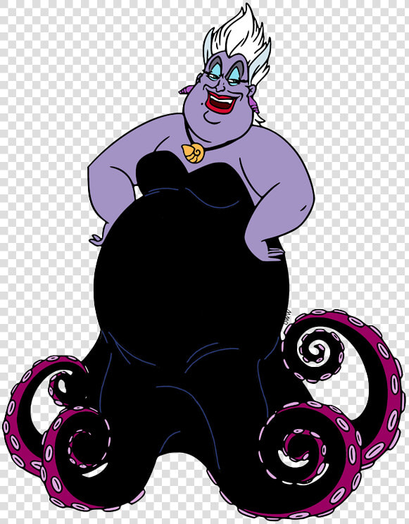 Ursula The Little Mermaid Characters  HD Png DownloadTransparent PNG