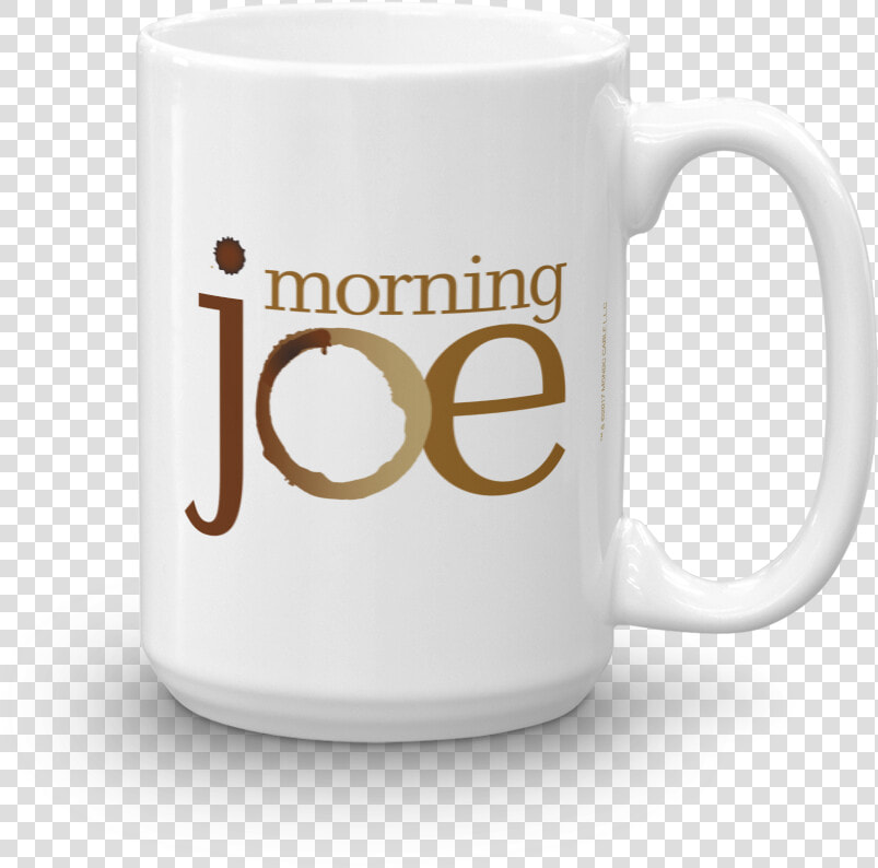 Official Morning Joe 15 Oz Ceramic White Mug Title   Coffee Mug  HD Png DownloadTransparent PNG