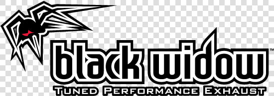 Black Widow Exhaust Logo  HD Png DownloadTransparent PNG