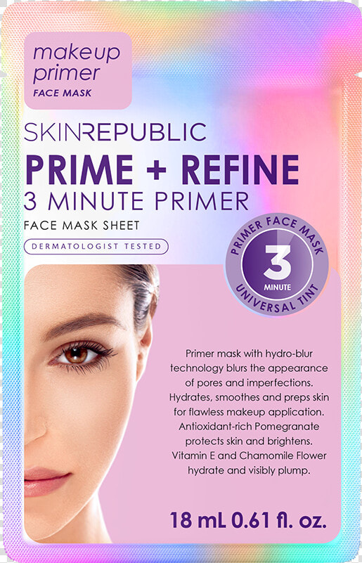 Skin Republic Primer Mask  HD Png DownloadTransparent PNG