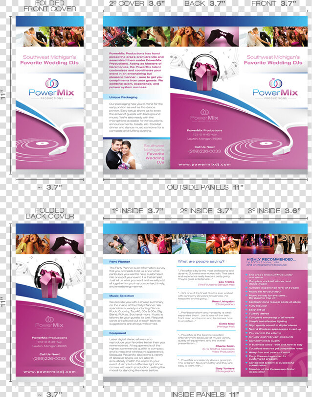 Tri fold Brochure   3 Panel Brochure Sample  HD Png DownloadTransparent PNG