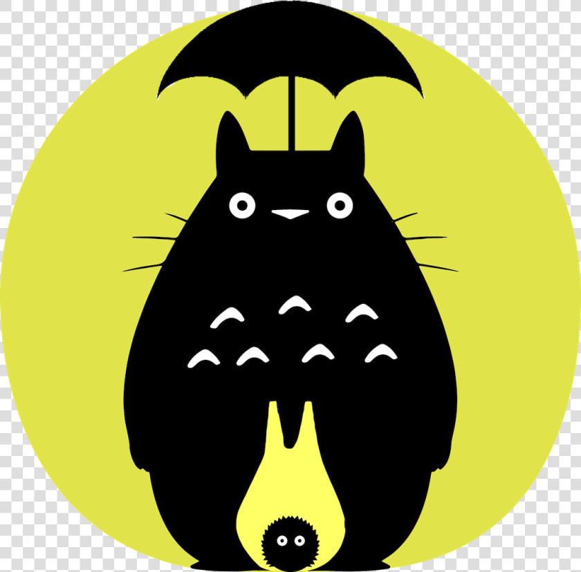 Transparent My Neighbor Totoro Png   Totoro Pumpkin Carving Template  Png DownloadTransparent PNG