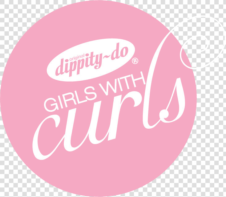 Girls With Curls   Dippity Do Girls With Curls Logo  HD Png DownloadTransparent PNG