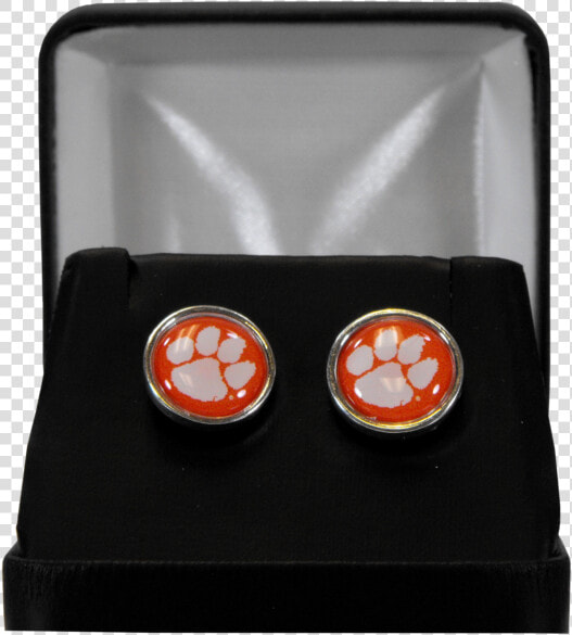 Clemson Paw Cufflinks   Clemson  HD Png DownloadTransparent PNG