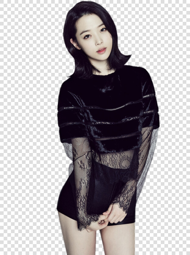 Transparent Sulli From The 2014 F Calendar X  the Lace   F X Sulli Electric Shock Bang  HD Png DownloadTransparent PNG