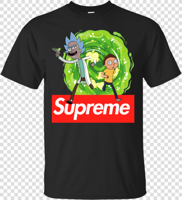 Supreme Rick And Morty Shirt   Supreme Rick And Morty  HD Png DownloadTransparent PNG