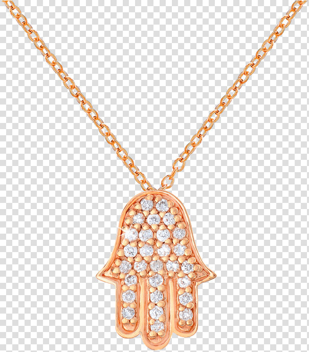 Hamsa1 p   Necklace Ashes Rose Gold Urn  HD Png DownloadTransparent PNG