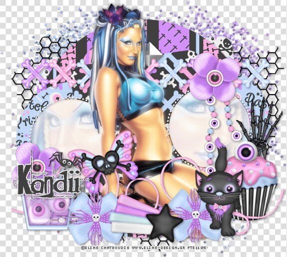 Ec Pastelgoth Kandii   Elias Chatzoudis  HD Png DownloadTransparent PNG