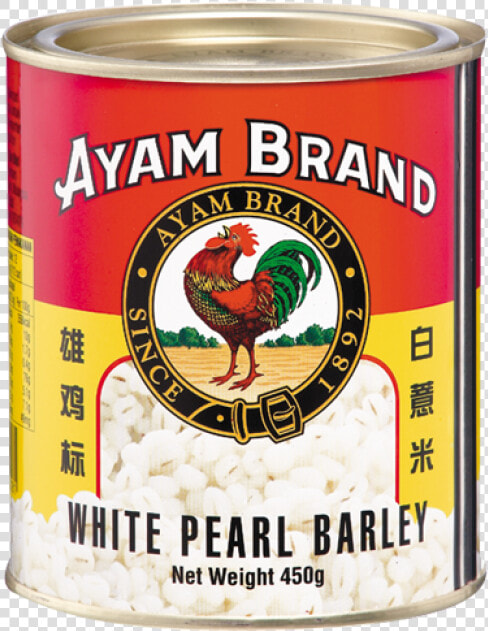 Ayam Brand White Pearl Barley 450g   Sardine Ayam Brand Recipe  HD Png DownloadTransparent PNG