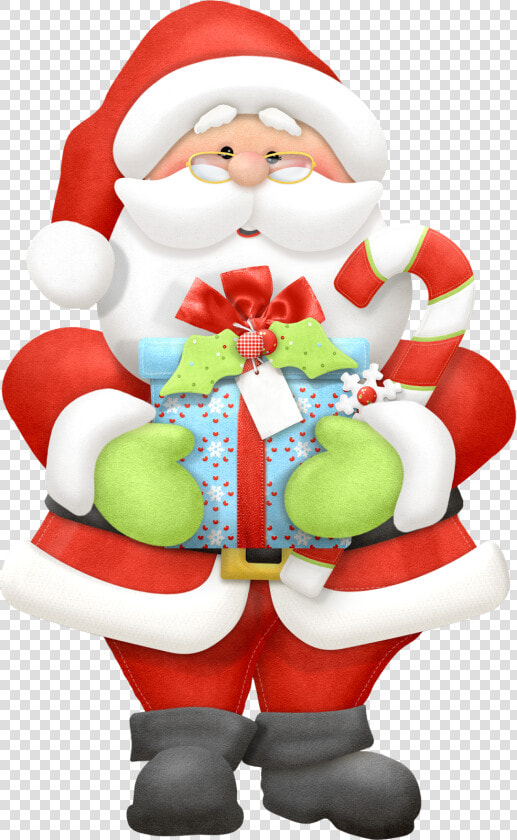 Christmas Father Png Clipart   Santa With Presents Clip Art  Transparent PngTransparent PNG