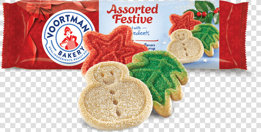 Assorted Festive   Voortman Assorted Festive Cookies  HD Png DownloadTransparent PNG