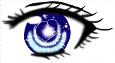 Anime Eyes Transparent   Transparent Blue Anime Eyes  HD Png DownloadTransparent PNG