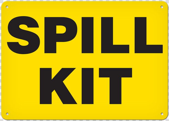 Spill Kit Sign  HD Png DownloadTransparent PNG