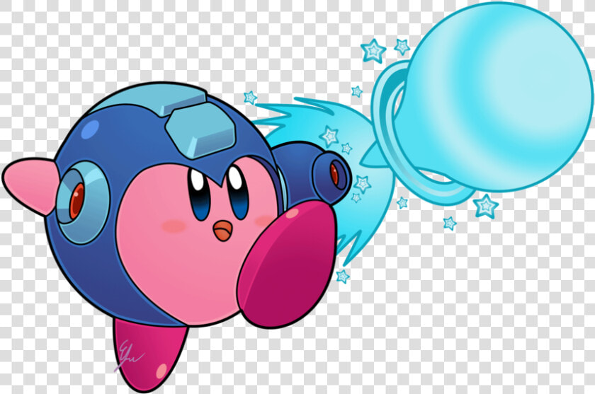 Transparent Masahiro Sakurai Png   Kirby Mega Man Hat  Png DownloadTransparent PNG