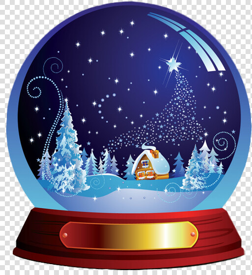 Winter Snow Globes Christmas  HD Png DownloadTransparent PNG