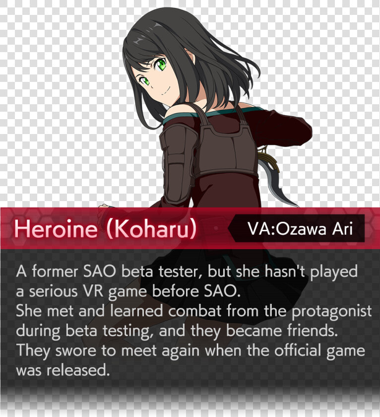 Sword Art Online Integral Factor Koharu  HD Png DownloadTransparent PNG