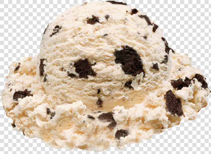 Cookieccino Ice Cream   Cookie Dough Ice Cream Scoop  HD Png DownloadTransparent PNG