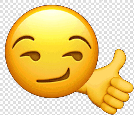 Transparent Background Smirk Emoji Png  Png DownloadTransparent PNG