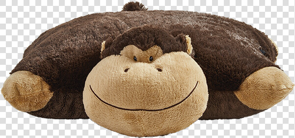 18 Stuffed Animal Plush Toy Large Pillow Pets My My   Monkey Pillow Pets  HD Png DownloadTransparent PNG