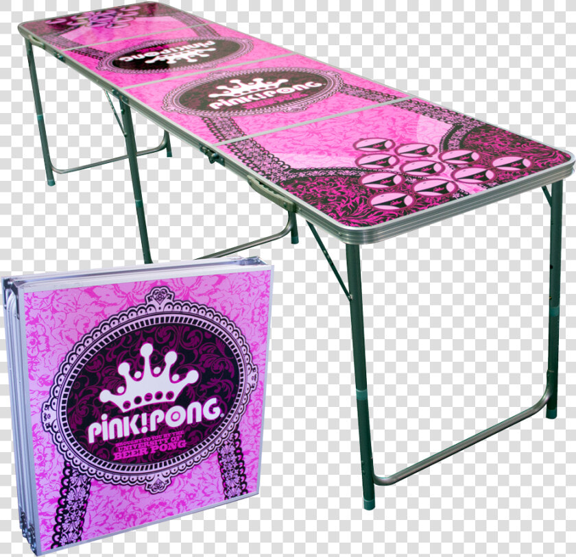 Beer Pong Tisch Pink  HD Png DownloadTransparent PNG