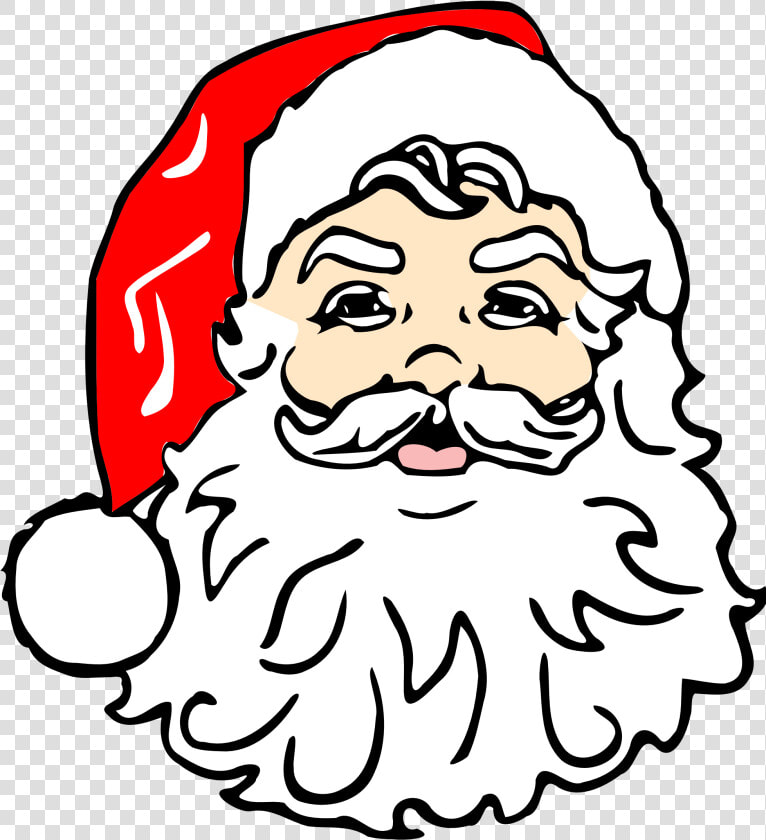 Secret Santa Clipart   Santa Head Transparent Background  HD Png DownloadTransparent PNG