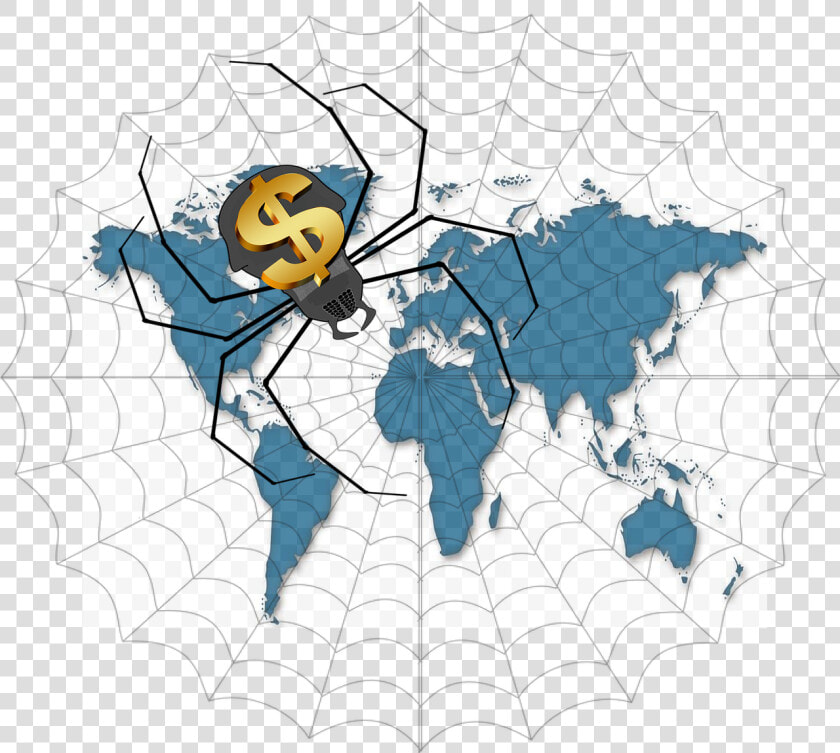 World  Map  Word Map  Money  Spider  World Globe  HD Png DownloadTransparent PNG