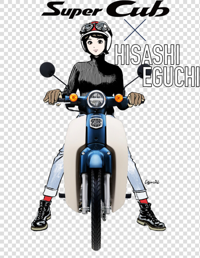 Transparent Honda Motorcycle Clipart   60 周年 ホンダ スーパー カブ  HD Png DownloadTransparent PNG