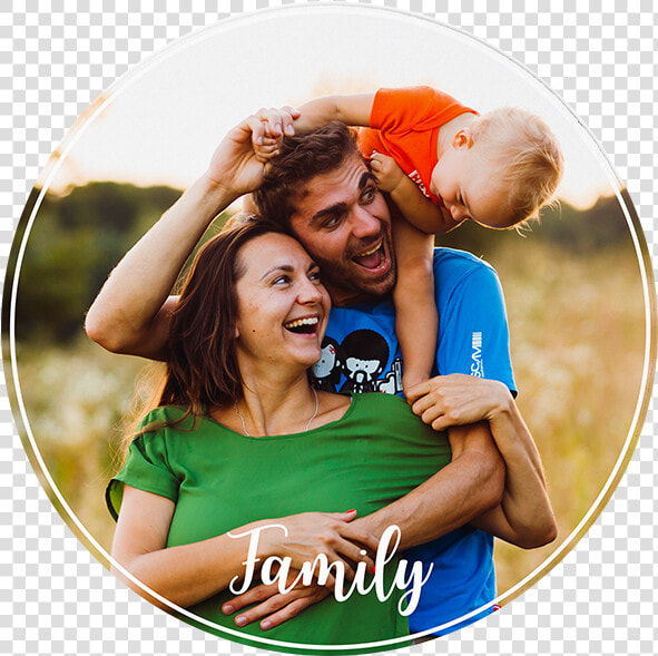 Family Round Mouse Pad title Family Round Mouse Pad   Mousepad  HD Png DownloadTransparent PNG