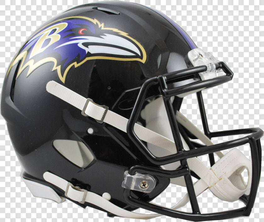 Baltimore Ravens Speed Authentic Helmet   Ravens Helmet  HD Png DownloadTransparent PNG