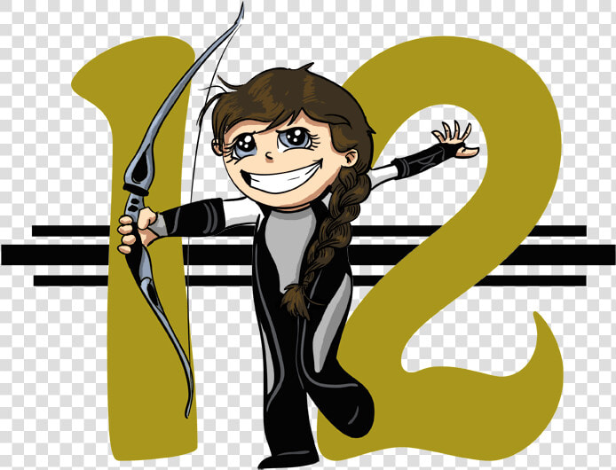 Transparent Katniss Everdeen Png   Cartoon  Png DownloadTransparent PNG