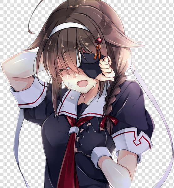  anime  animegirl  smile  happy  crying  sad   Anime Sad And Happy  HD Png DownloadTransparent PNG