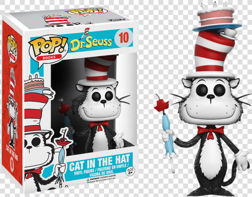 Cat In The Hat With Umbrella Us Exclusive Pop Vinyl   Cat In The Hat Funko Pop  HD Png DownloadTransparent PNG