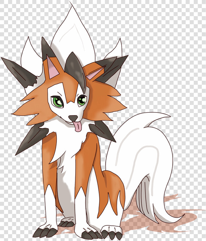 Transparent Lycanroc Png   Cute Lycanroc Dusk Form  Png DownloadTransparent PNG