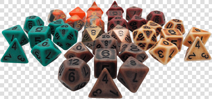 Steampunk Dice Sets For D amp d   Triangle  HD Png DownloadTransparent PNG