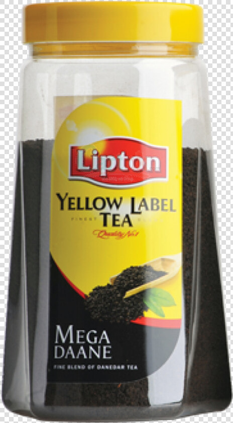 Lipton Yellow Label Black Jar 475gm   Lipton Yellow Label Black Tea  HD Png DownloadTransparent PNG