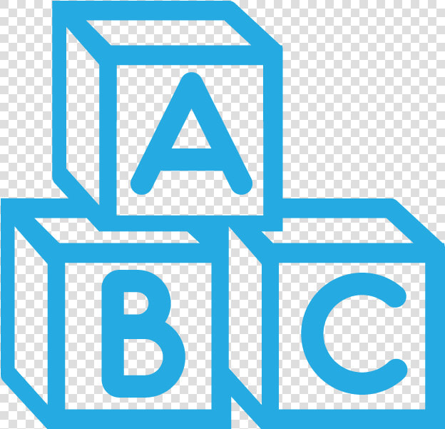 Abc Baby Blue Blocks  HD Png DownloadTransparent PNG