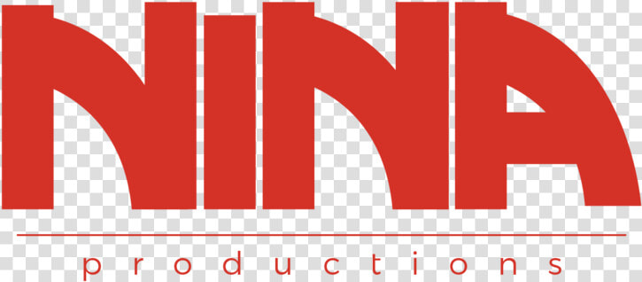 Nina Productions Logo Final Text Only Red   Graphic Design  HD Png DownloadTransparent PNG