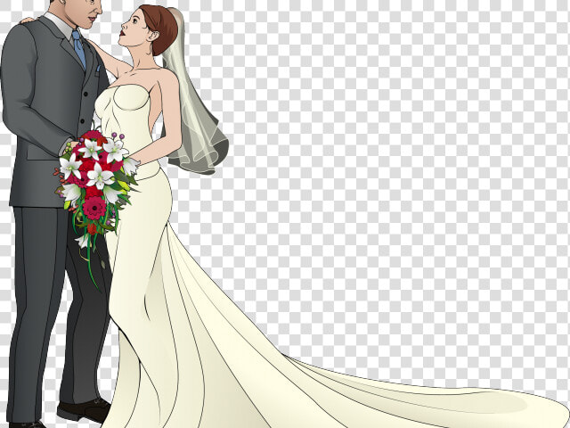 Couple Clipart Marriage   Bride And Groom Png  Transparent PngTransparent PNG