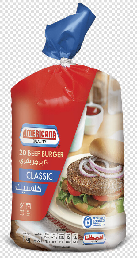 Beef Burger Americana  HD Png DownloadTransparent PNG