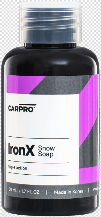 Iron X Snow Soap 50ml Sample   Carpro Ironx Snow Soap 50 Ml  HD Png DownloadTransparent PNG