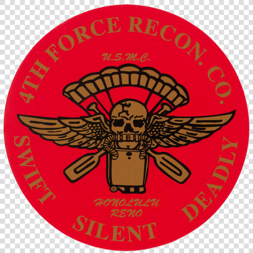 4th Force Reconnaissance Company Insignia  HD Png DownloadTransparent PNG