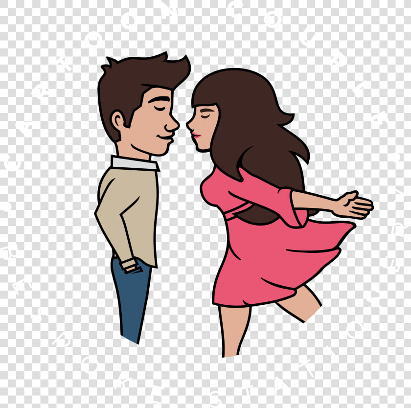 Cartoon Couple   Cartoon Couple Pic Hd  HD Png DownloadTransparent PNG