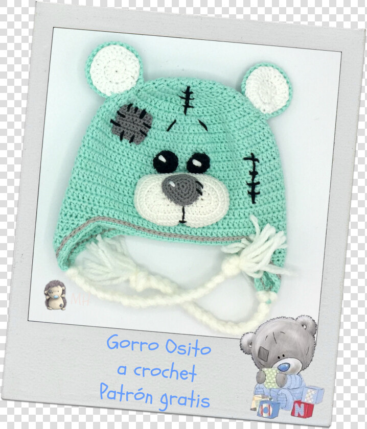 Transparent Gorro Png   Gorras A Crochet En Color Rosado De Osito  Png DownloadTransparent PNG