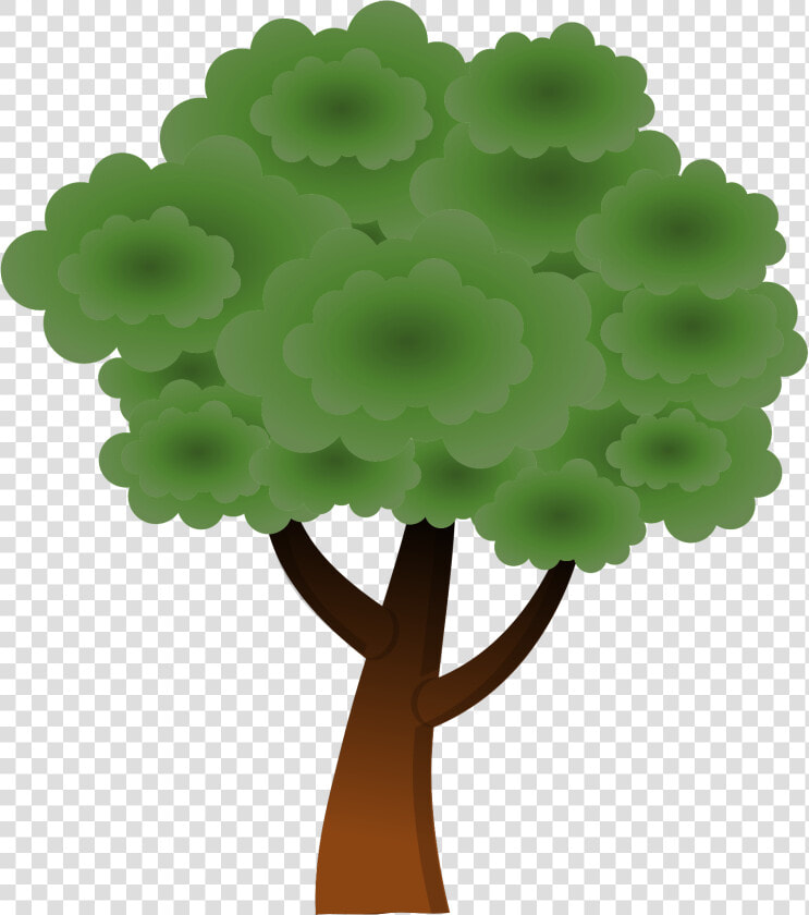 A Simple Tree   Free Tree Canopy Clipart  HD Png DownloadTransparent PNG