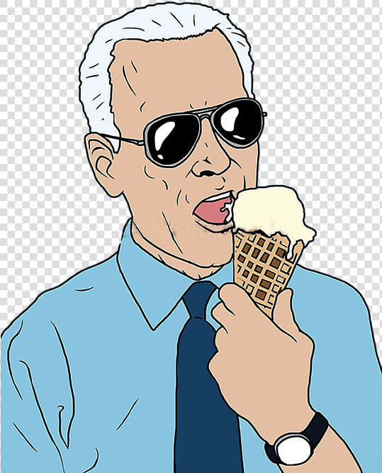 Joe Biden Ice Cream Sticker  HD Png DownloadTransparent PNG